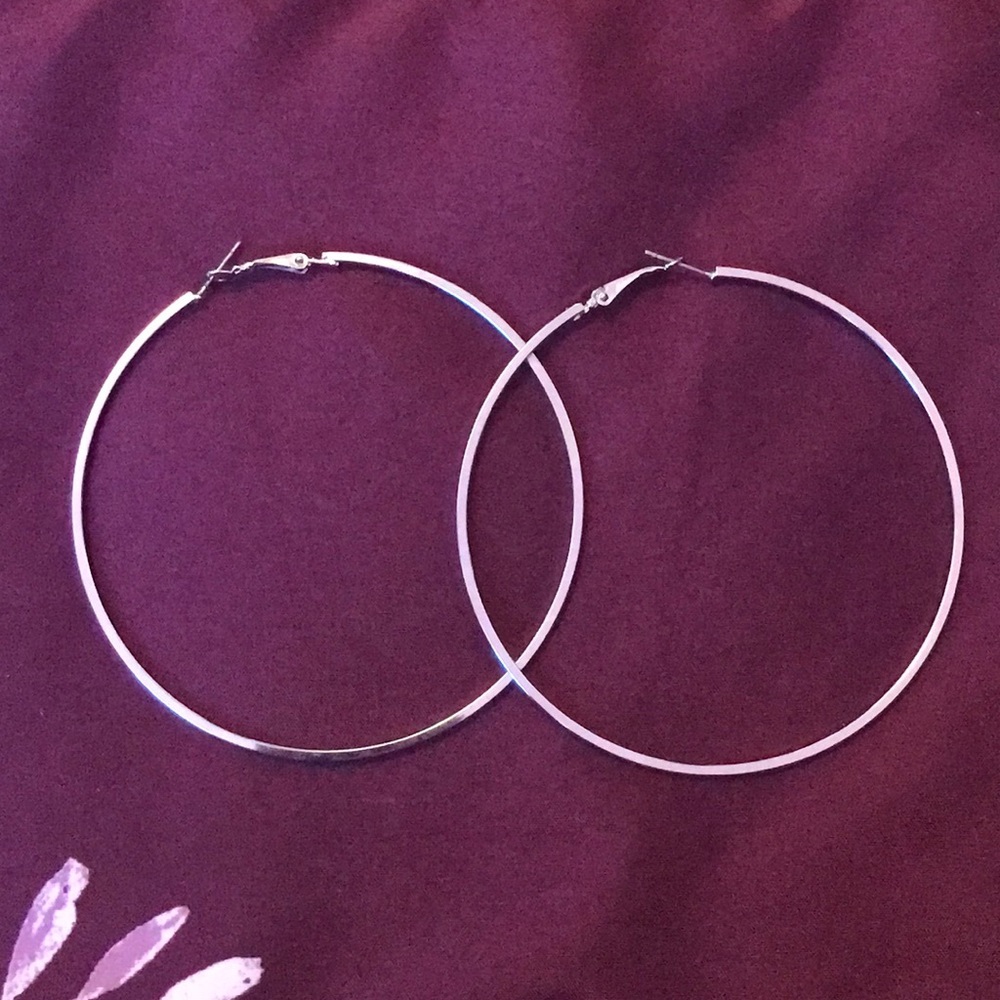 hoop earrings